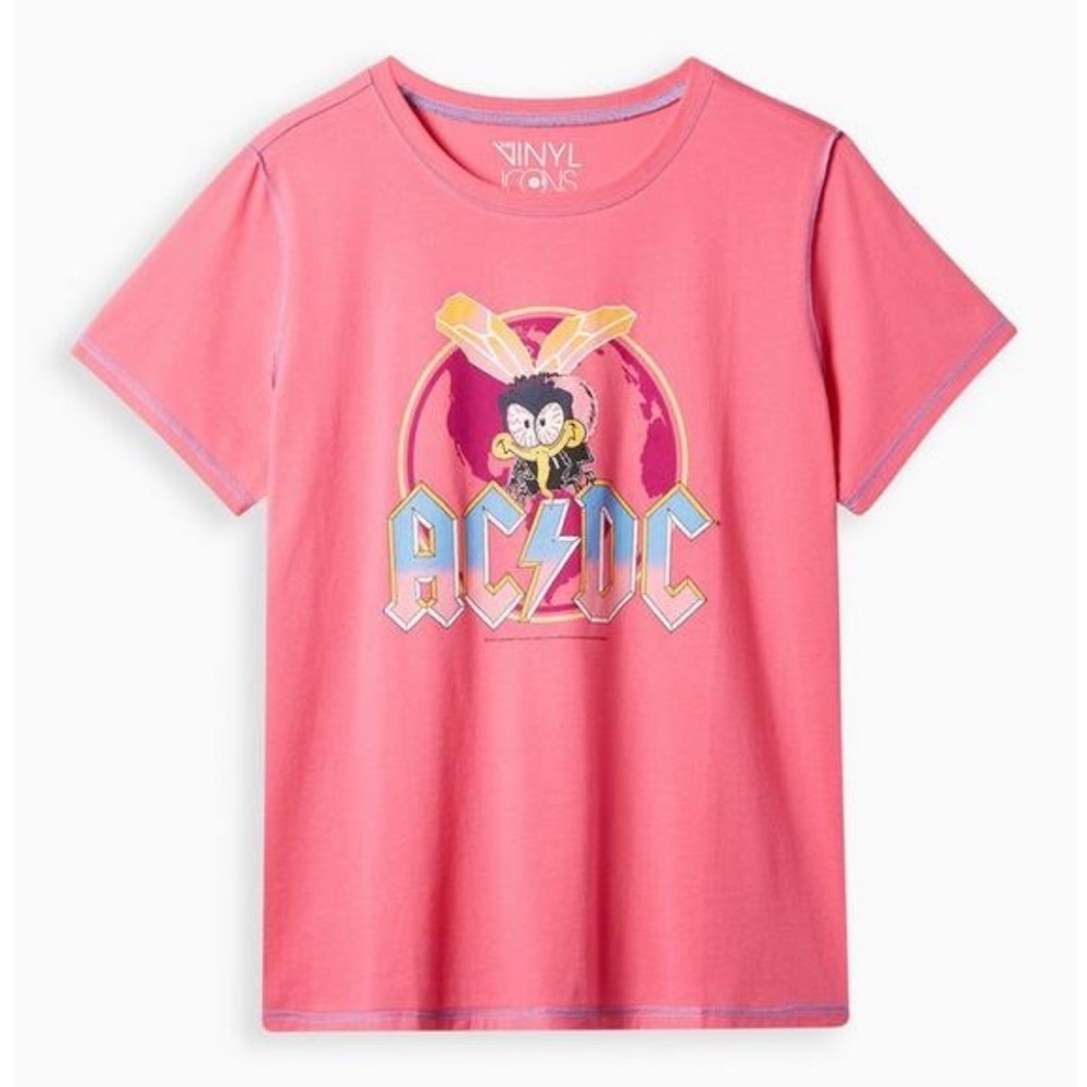 Torrid AC/DC Graphic Tee Size M